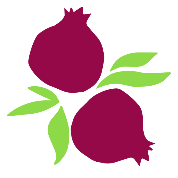 sweet pomegranate behind
