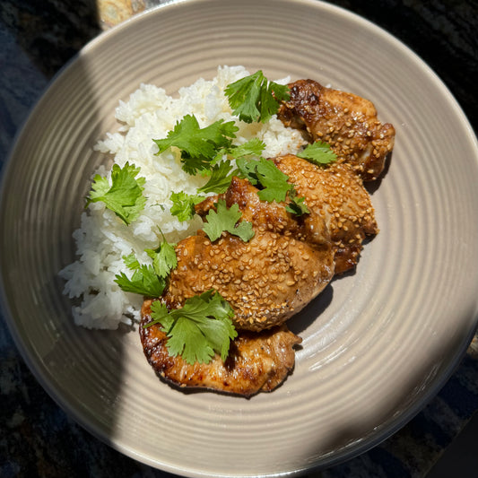 za'atar marinated chicken